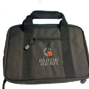 Guide Gear Heavy Duty Nylon Pistol Range Bag Black NEW